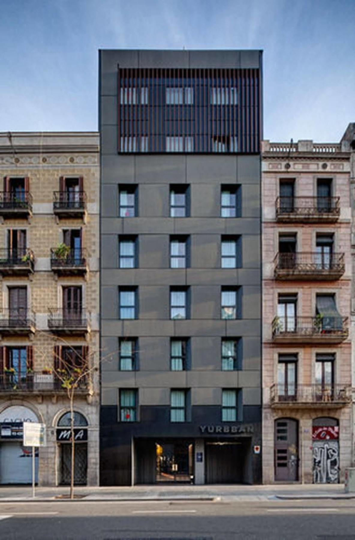 Yurbban Trafalgar Hotel Barcelona Exterior foto